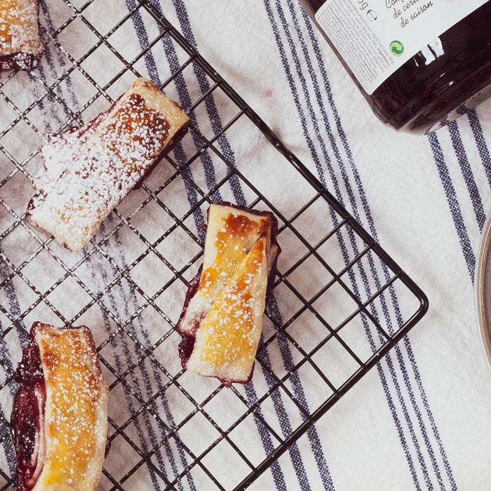 Viennoiseries à la confiture de cerises Récolte