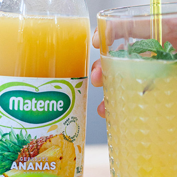 Délicieux mocktail Materne au jus d’ananas