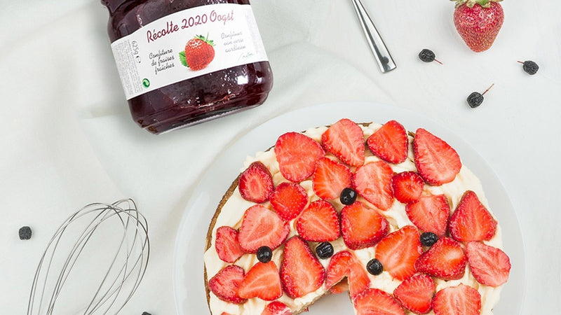 Tarte aux fraises à la confiture Récolte