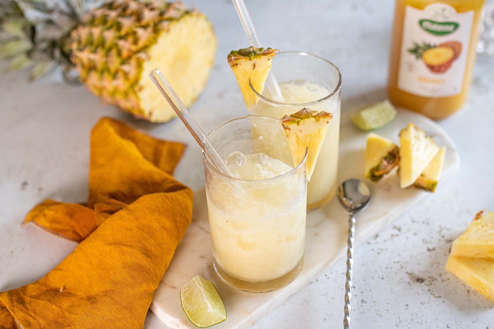 Virgin Colada avec jus d'ananas