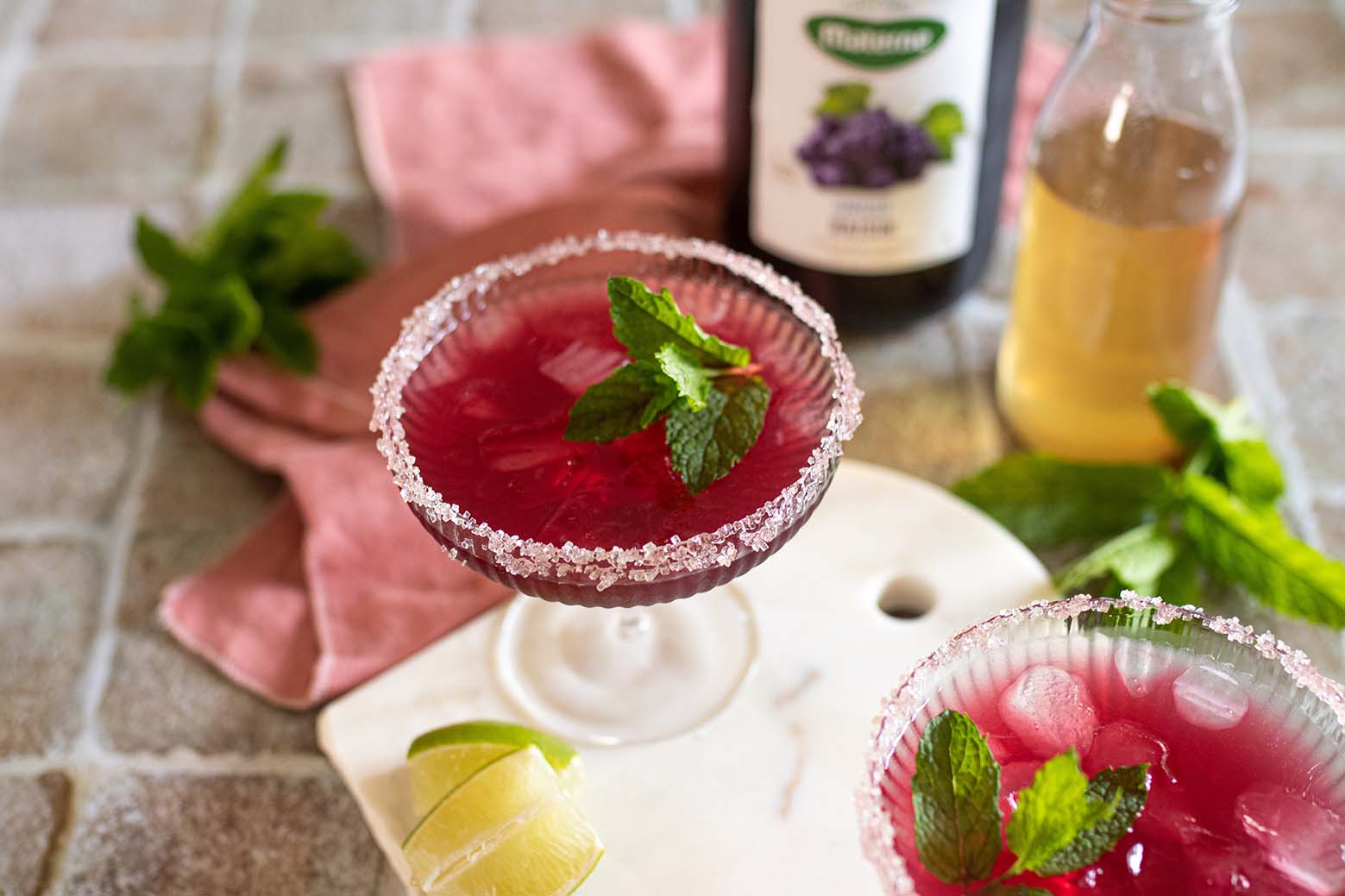Grape Fizz au jus de raisin  Materne