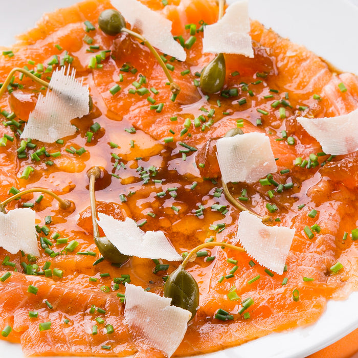 Carpaccio de saumon