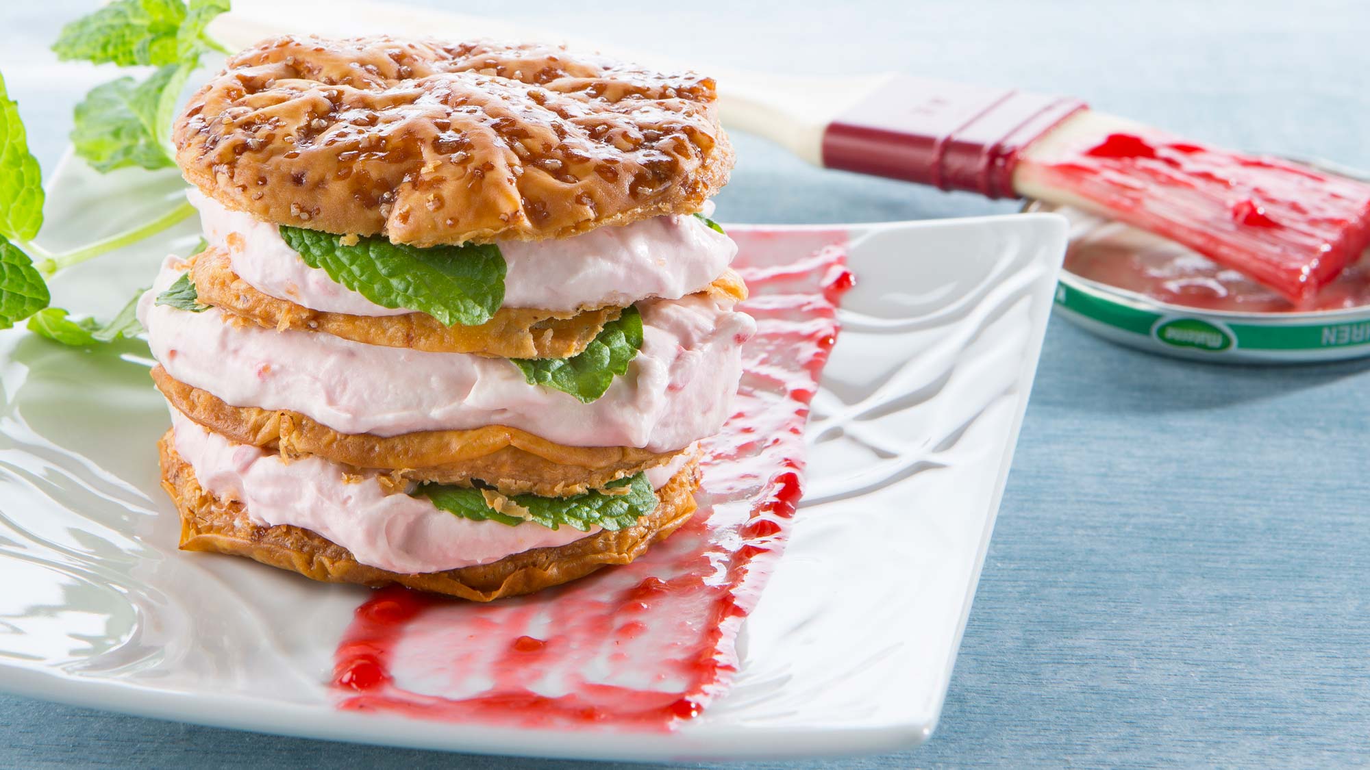 Mille-feuille aux framboises So Fruit