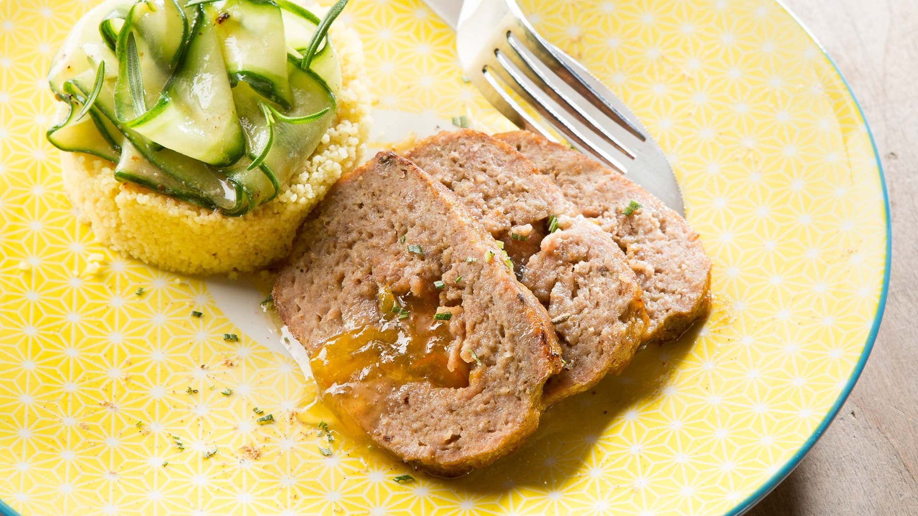 Pain de viande à la marmelade d’oranges de Séville