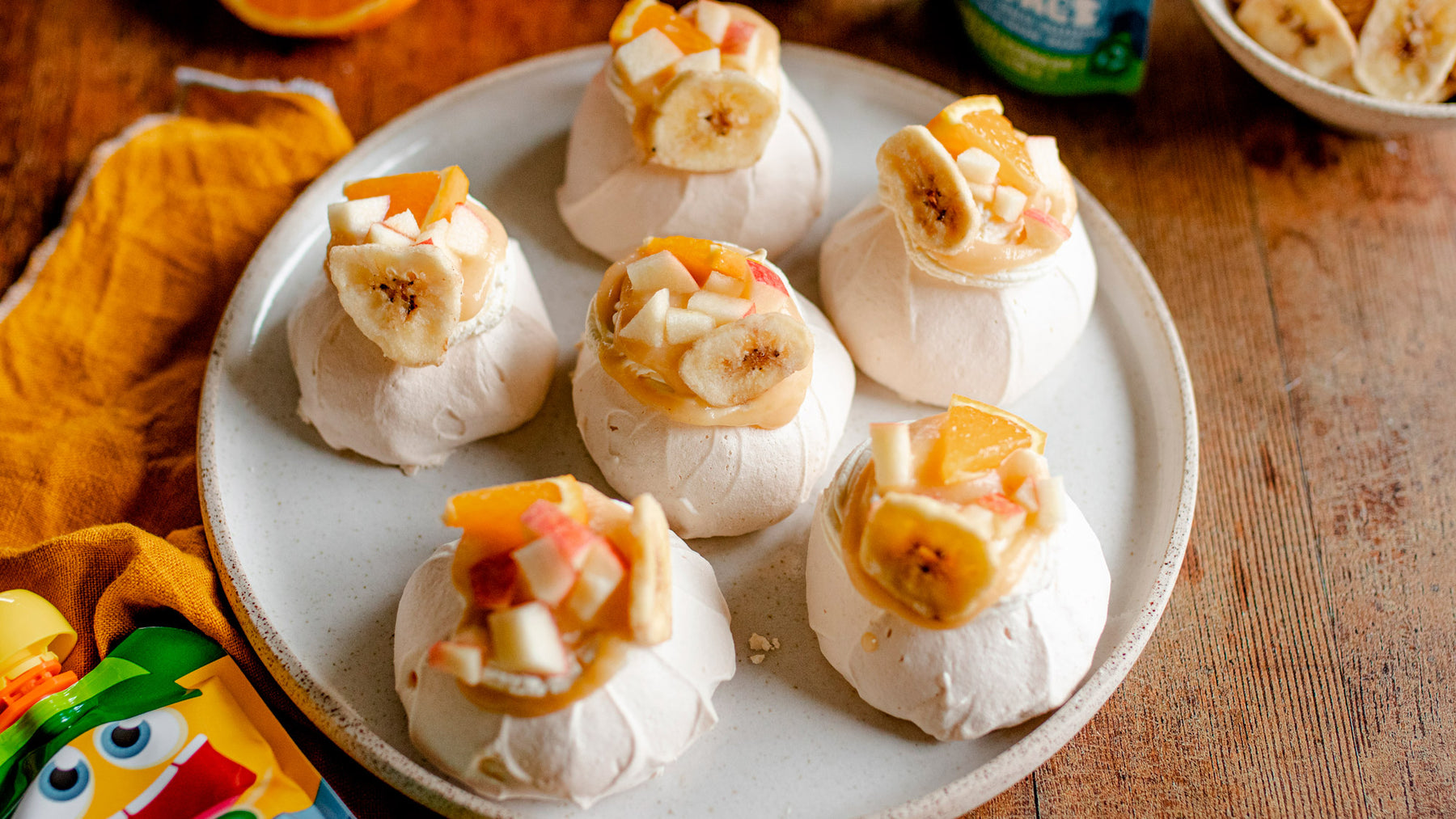 Pavlova aux fruits et Materne Pocket