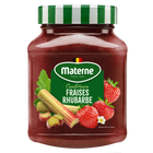 Confiture Materne<br>Fraises-Rhubarbe