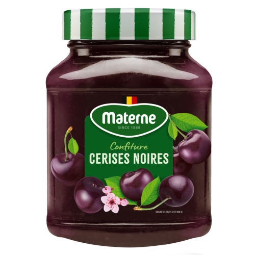Confituur Materne<br>Zwarte kersen
