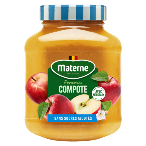 Compote Materne<br>zonder toegevoegde suikers