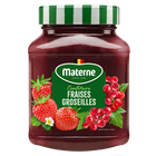 Confiture Materne<br>Fraises - Groseilles Rouges