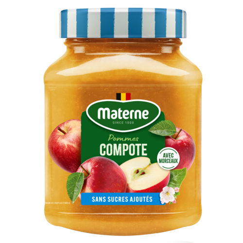 Compote Materne<br>zonder toegevoegde suikers