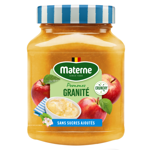 Granité Materne <br>Pommes belges sans sucre ajouté