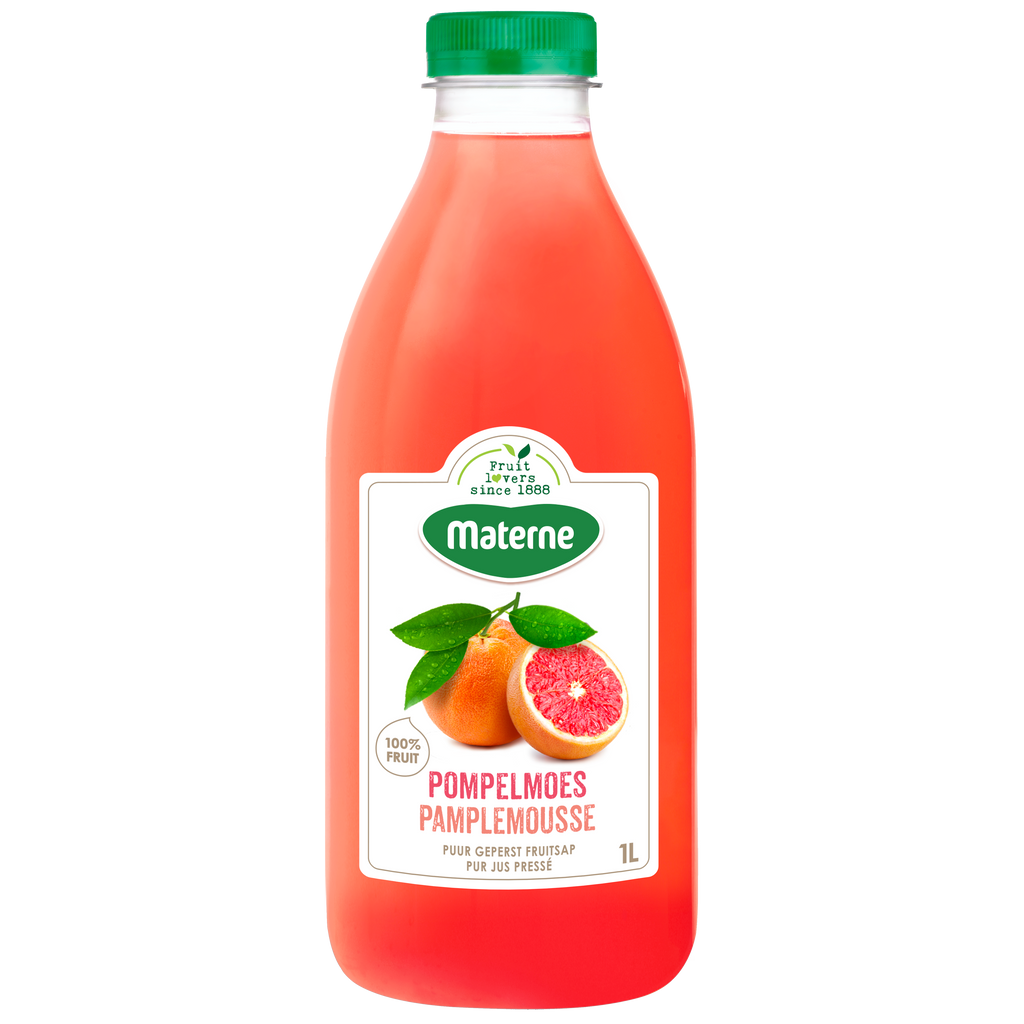 Geperst roze grapefruitsap - Te gebruiken vóór 09/05/25