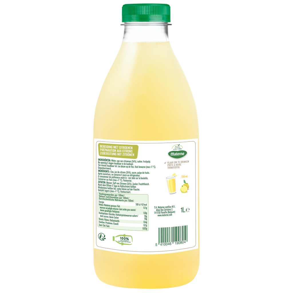 Jus de citron pressé