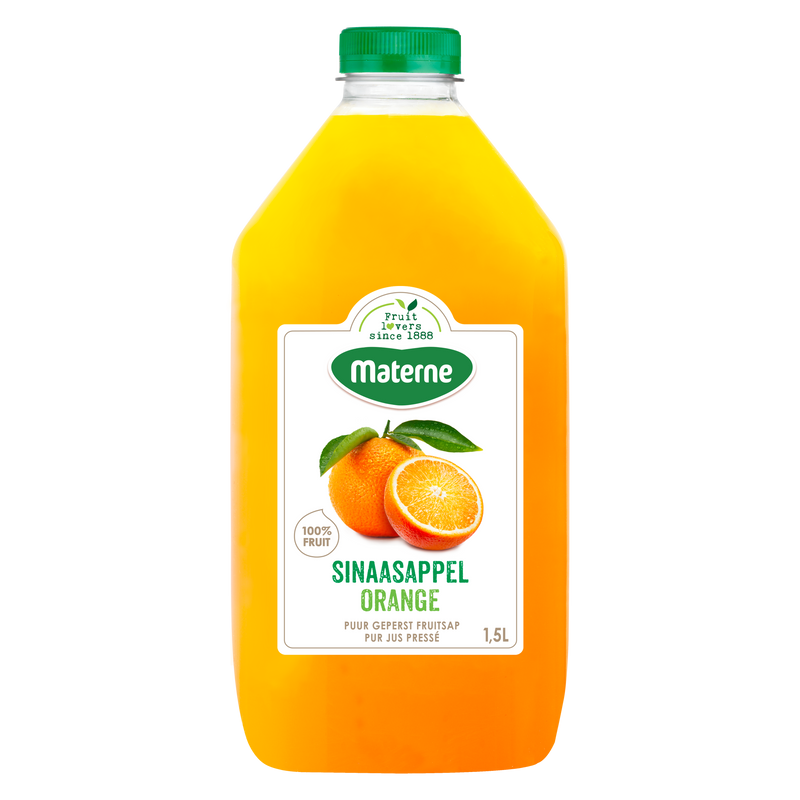Jus d'orange pressée