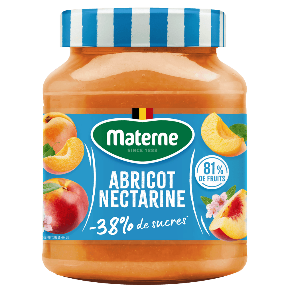 Fruits à tartiner Materne<br>Abricot-Nectarine