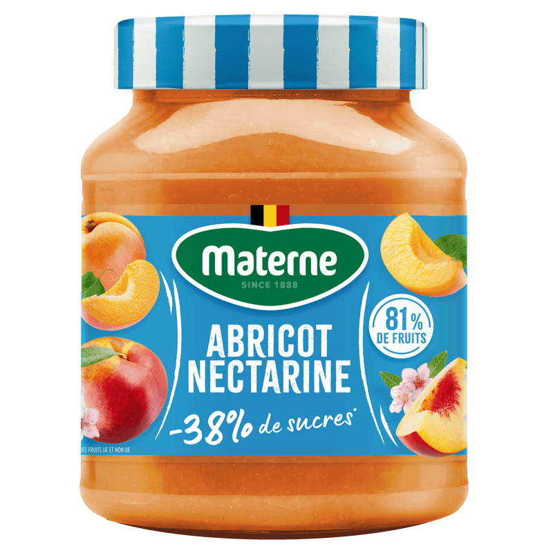 Fruits à tartiner Materne<br>Abricot-Nectarine