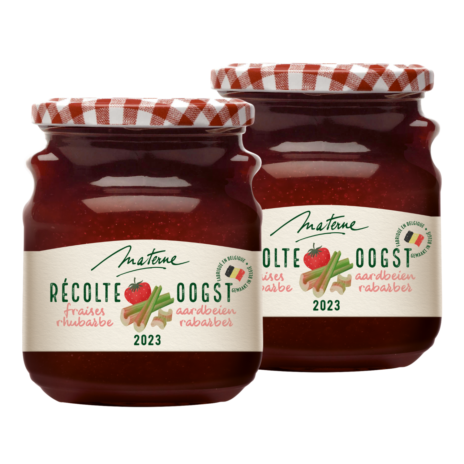 PACK RECOLTE FRAISES-RHUBARBES <br> pour 2 x plus de plaisir