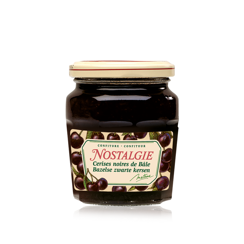 Confiture Nostalgie<br>Cerises noires de Bâle