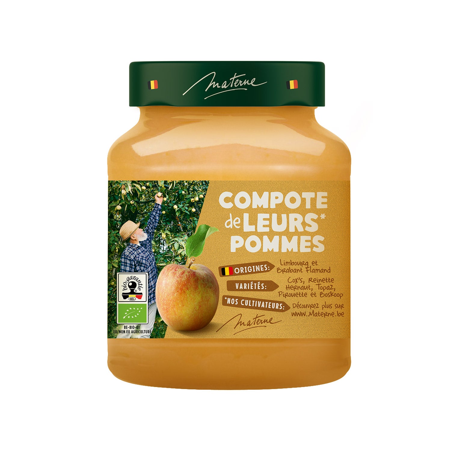 Belgische appelcompote <br> van hun vruchten