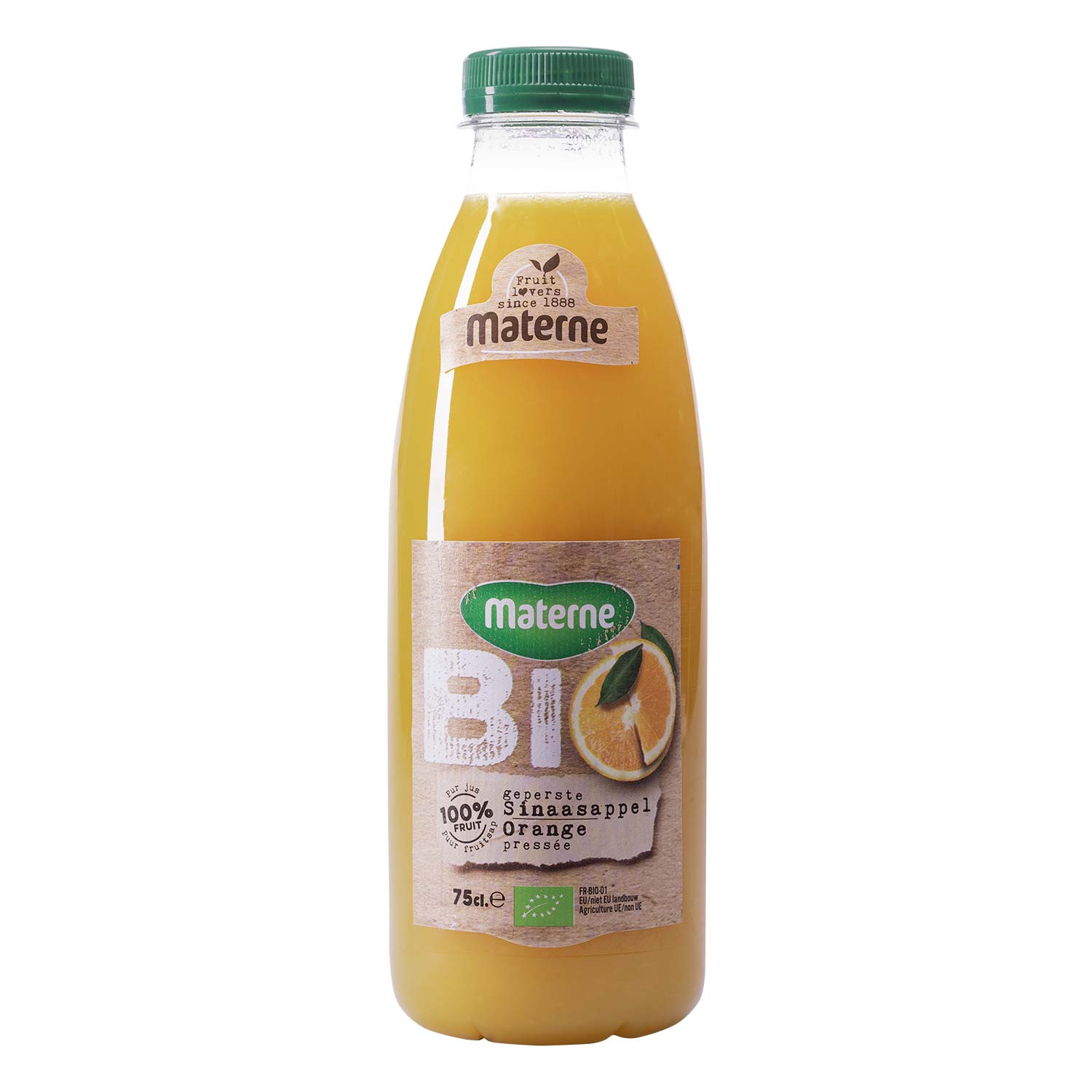 Fruitsap Materne BIO<br>geperste sinaasappels