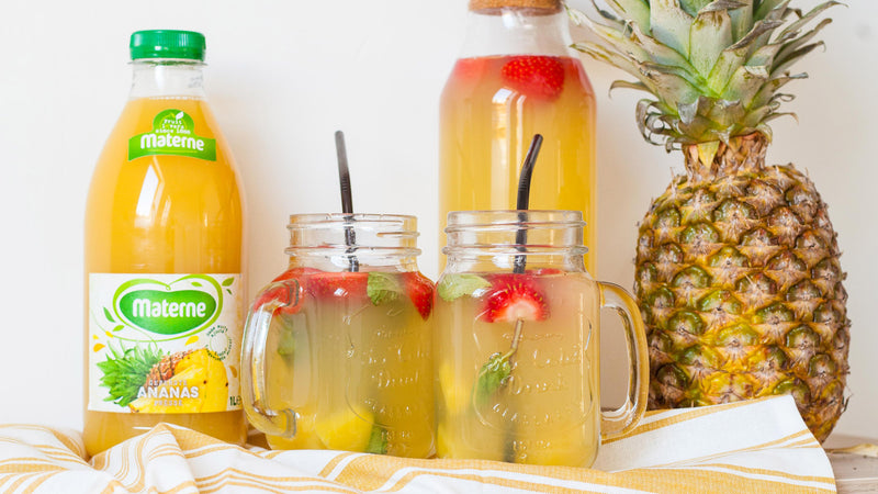 Thé glacé à l’ananas fait maison !