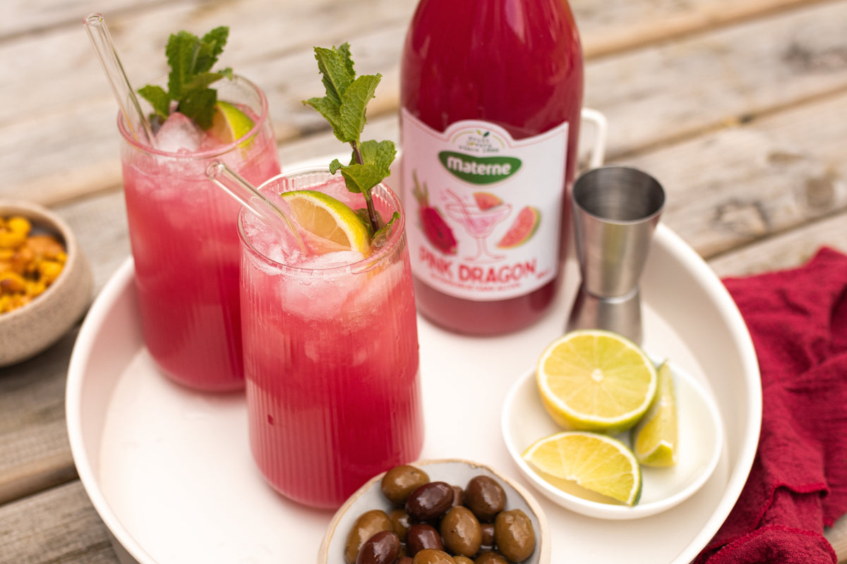 Mocktail tropical et gingembre