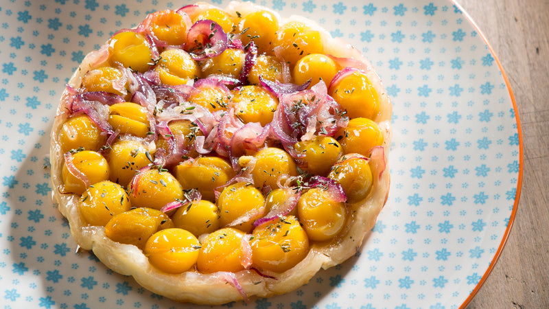 Tarte tatin aux mirabelles