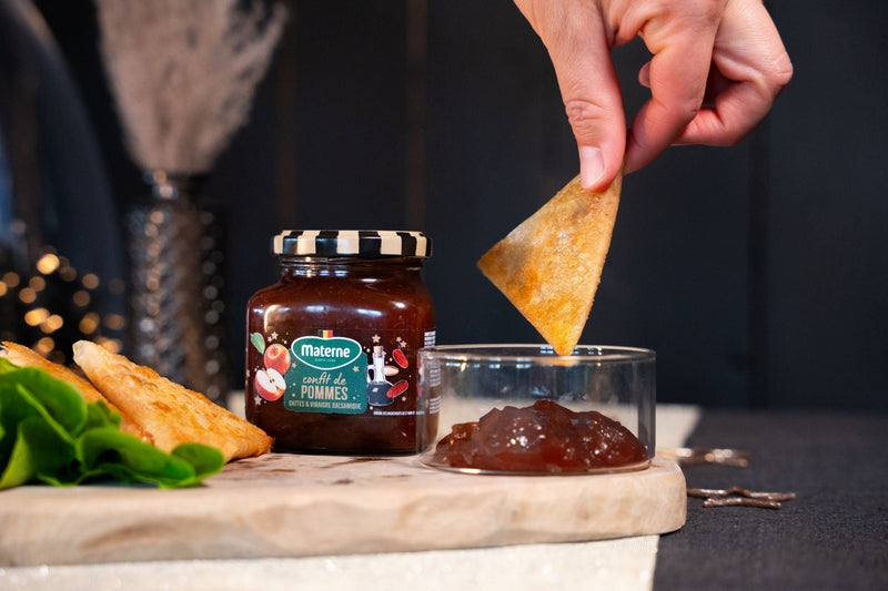 Samosas sucrés-salés pomme datte