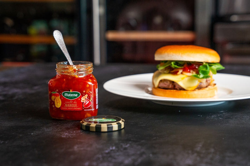 Burger exotique sucré-salé