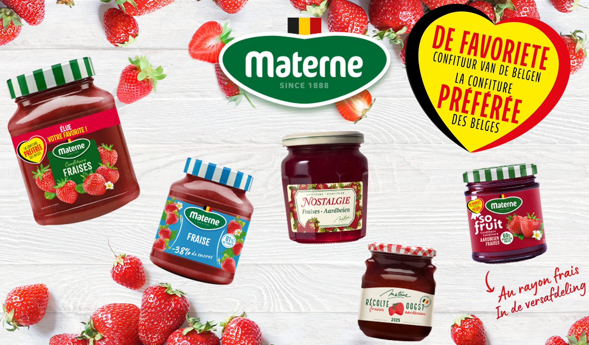 Confiture préférée des belges