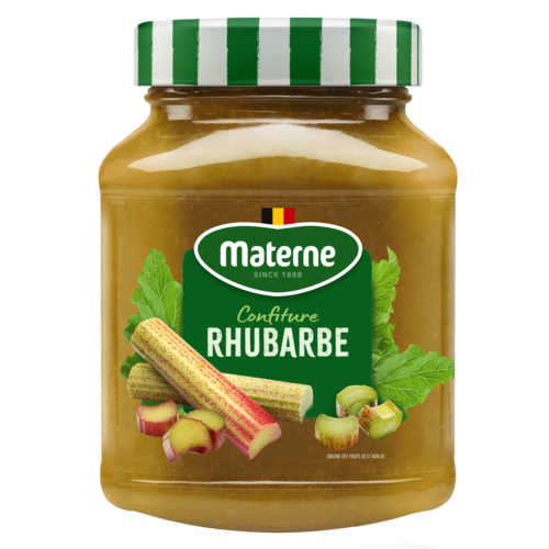 Confiture Materne<br>Rhubarbe