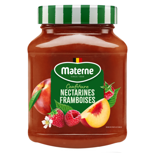 Confiture Materne<br>Nectarines-Framboises