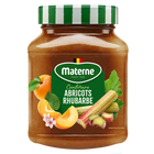 Confiture Materne<br>Abricots-Rhubarbe