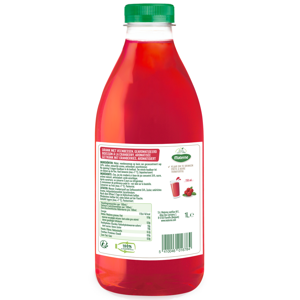 Cranberry drankje