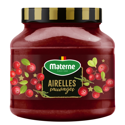 Compote Airelles Sauvages <br>Materne
