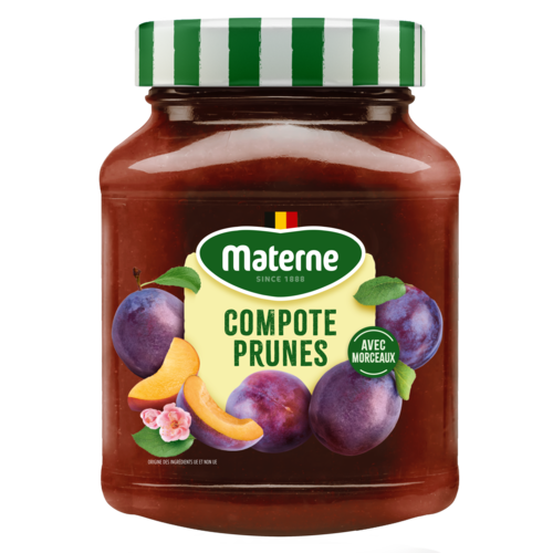 Compote de prunes Materne