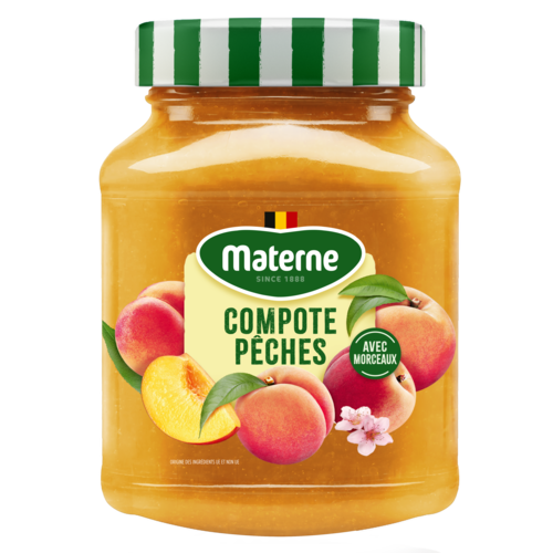 Compote Materne <br>Pêches