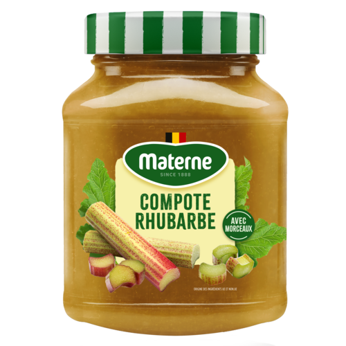 Compote Materne<br> Rhubarbe
