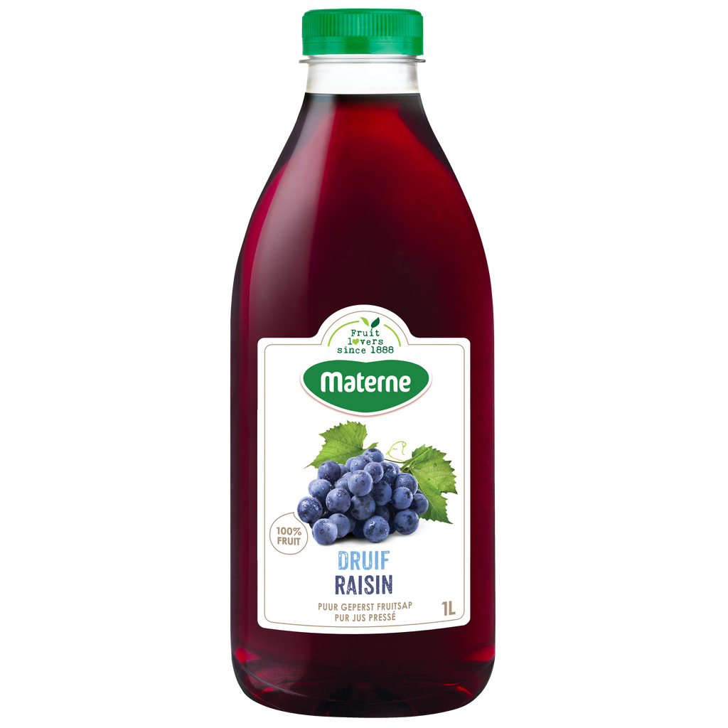 Jus de raisin pressé - DLC 18/08/25