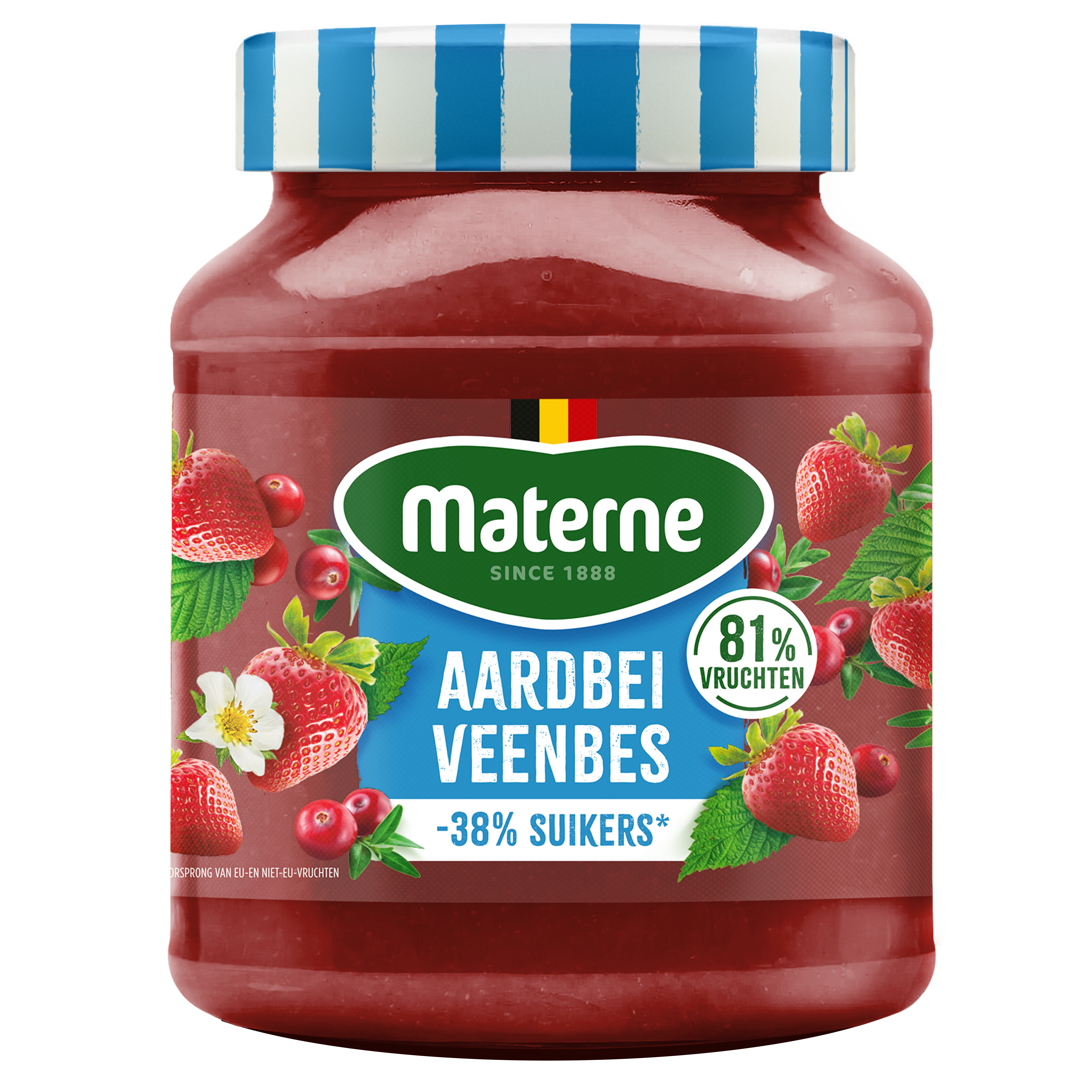 Fruitbeleg Materne<br>Aardbei-Veenbes