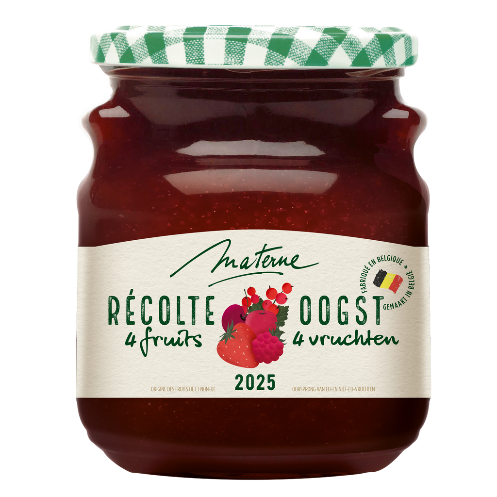 Confiture Récolte <br>4 Fruits