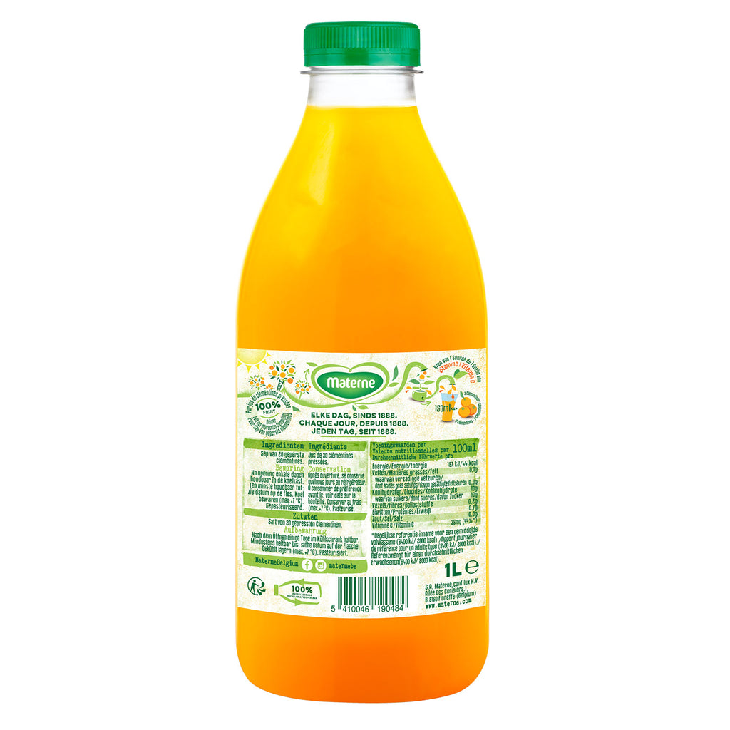 Jus de clémentine pressée - DLC 18/11/25