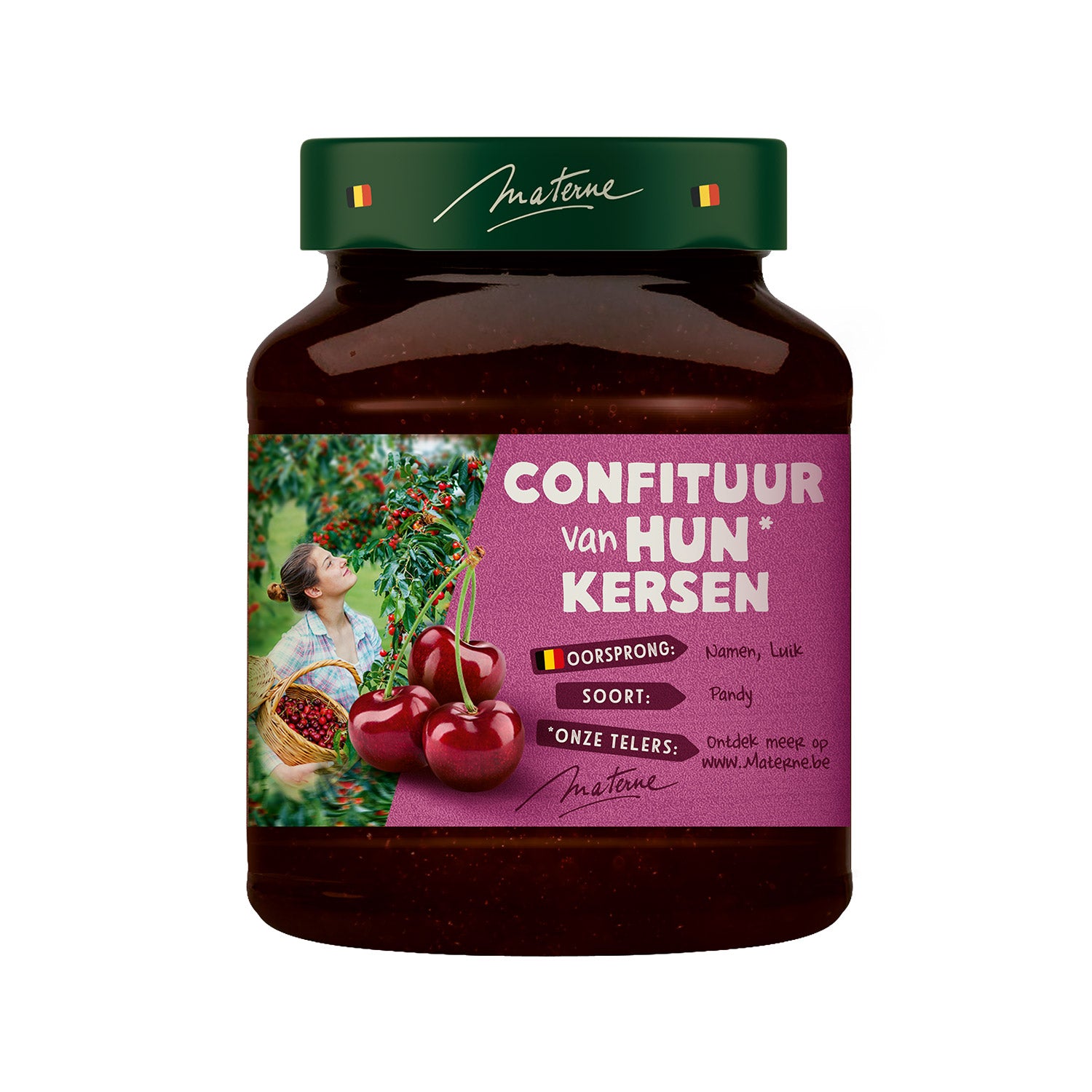 Confiture de leurs fruits<br>Cerises
