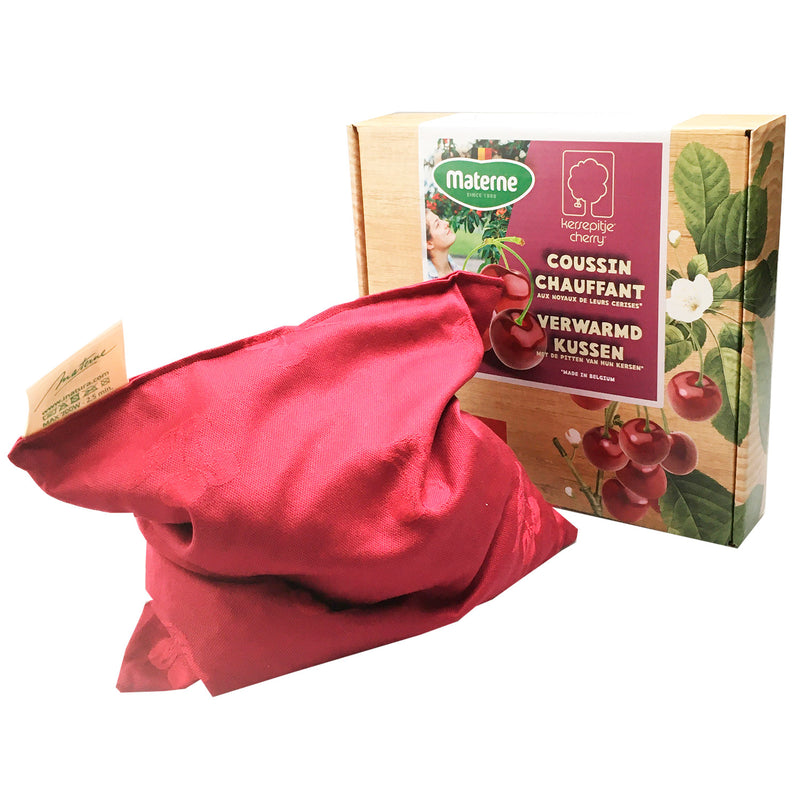 Coussin chauffant classique<br>aux noyaux de leurs Cerises