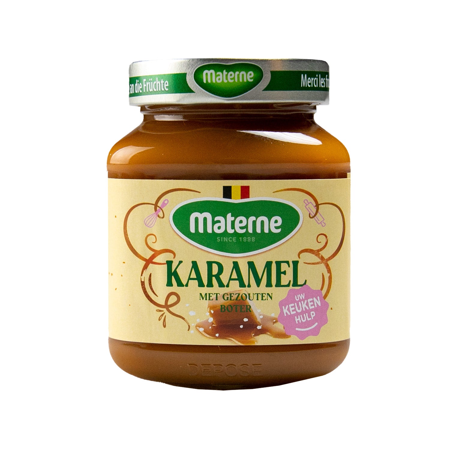 Karamel met gezouten boter<br>Materne